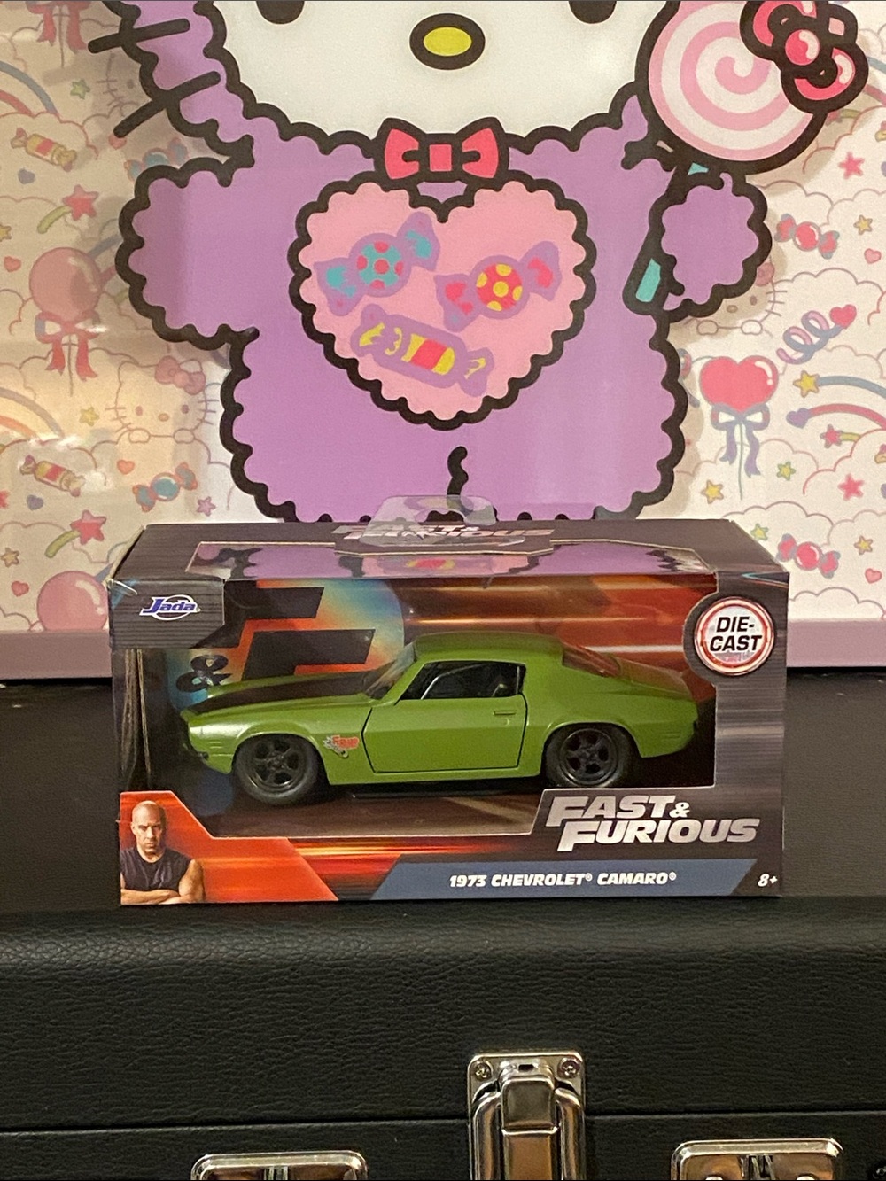 NIB 1:32 Fast & Furious 1973 Chevrolet Camaro Die-Cast 💚🖤